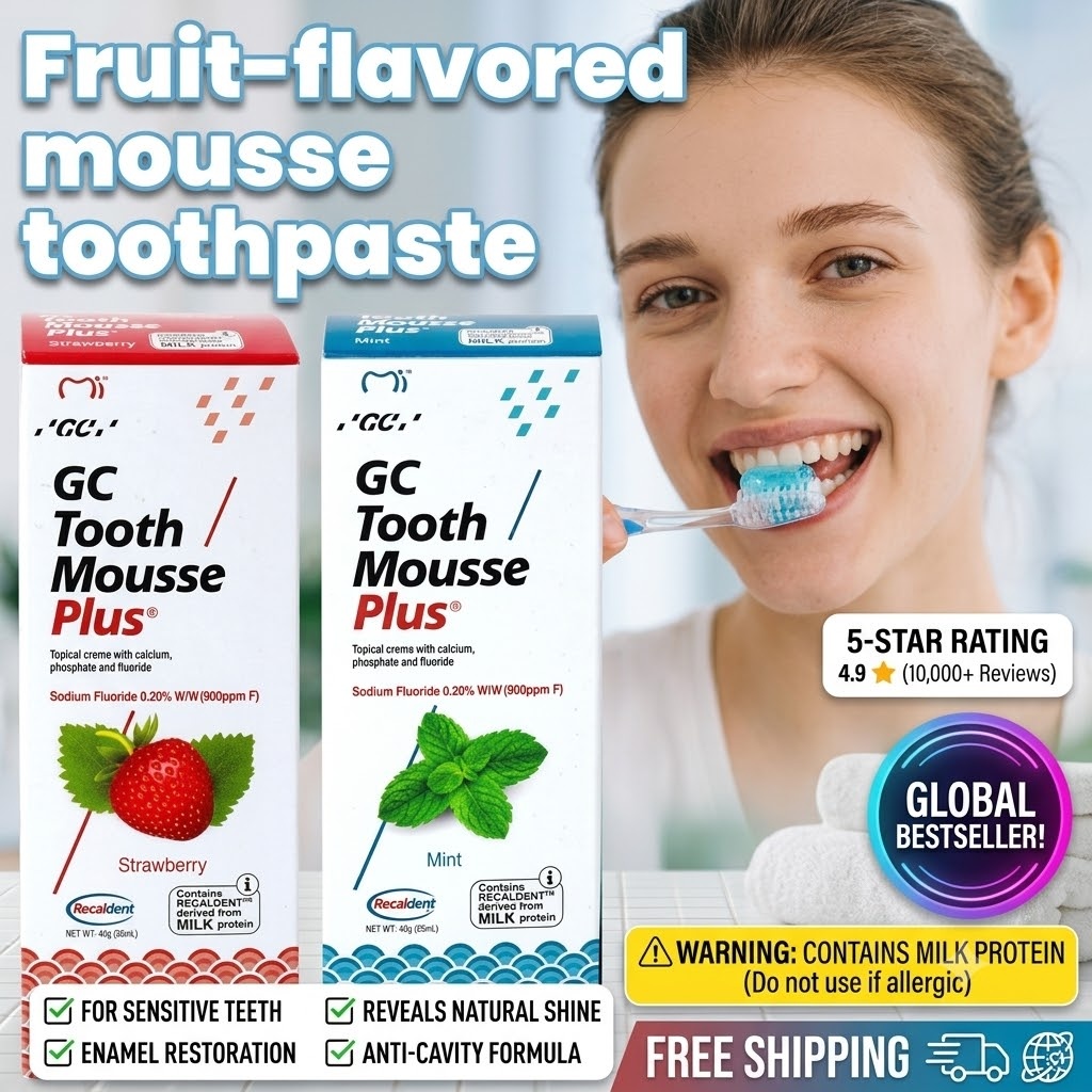 Teeth Whitening Results - Pasta Dental con Sabor a Frutas