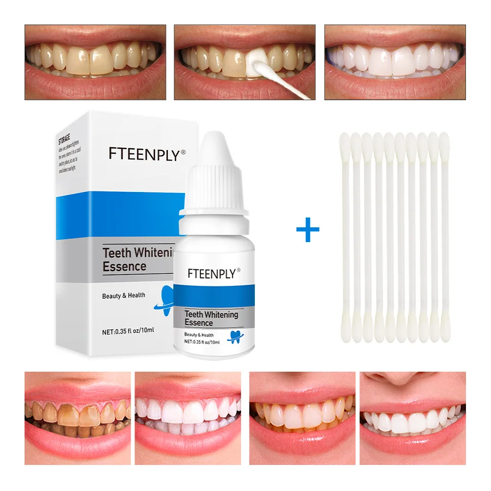 Teeth Whitening Results - FTEENPLY-esencia para blanquear los dientes, polvo,