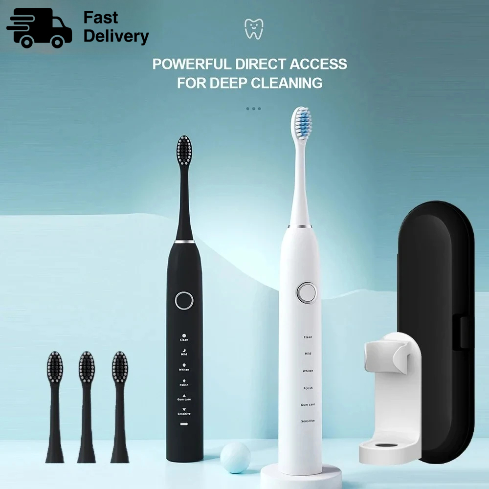 Teeth Whitening Kit - Cepillo de dientes eléctrico sónico KLXKLX
