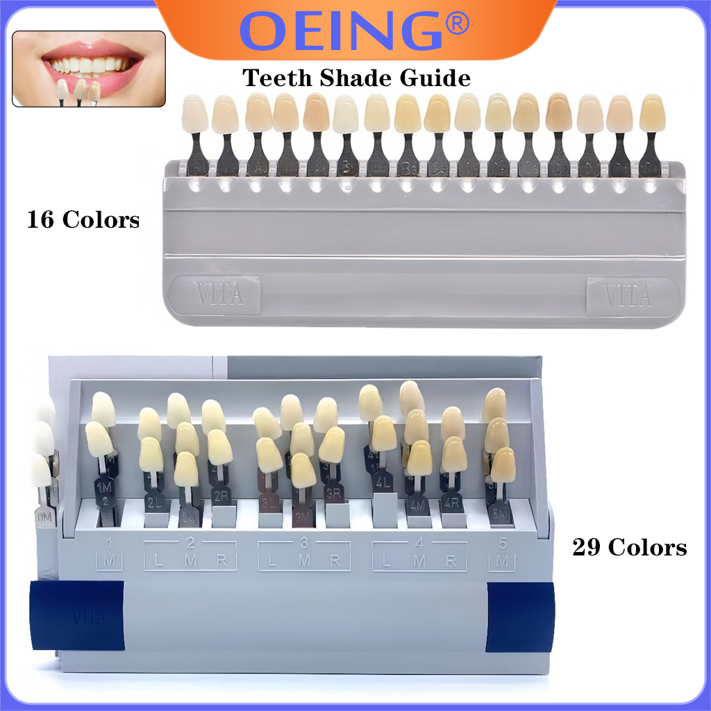 Teeth Whitening Kit - Guía de sombra de dientes de