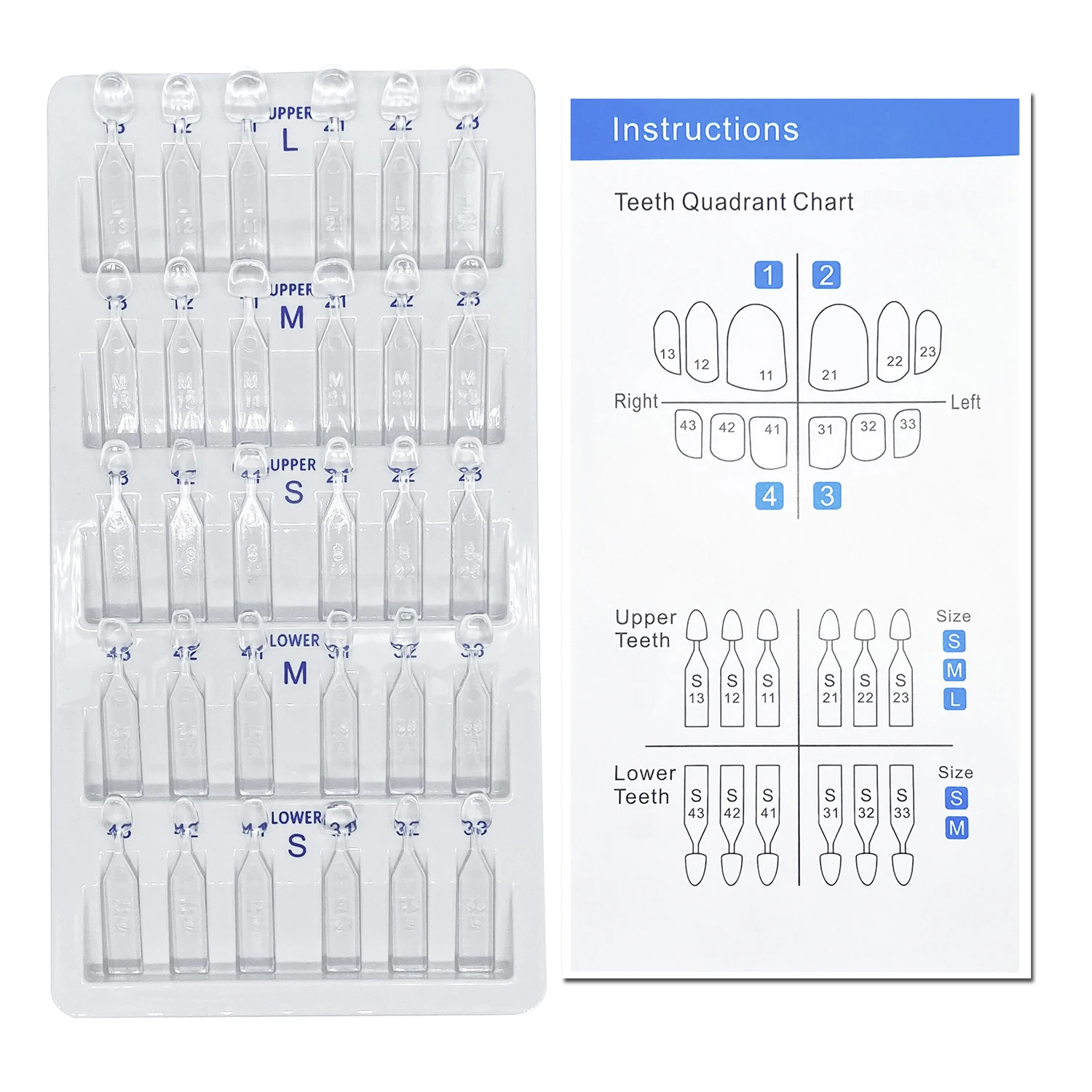 32 unids/set Kit de molde de c - Teeth Whitening Kit reseña y precio
