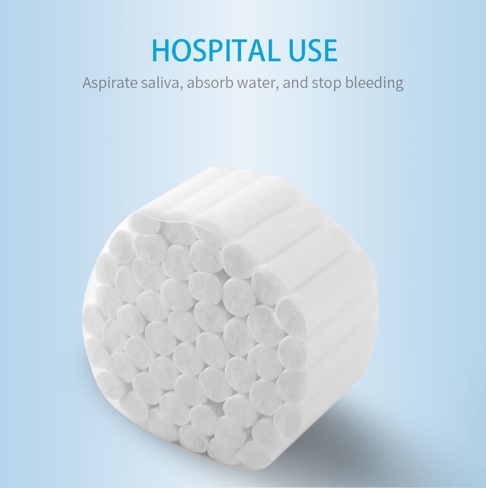 1000 Rollos de Algodón Dental  - Teeth Whitening Routine reseña y precio