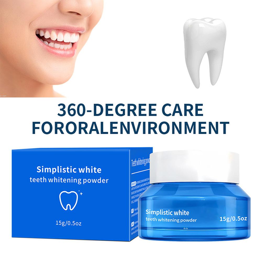 Polvo Blanqueador Dental Simpl - Teeth Whitening Results reseña y precio