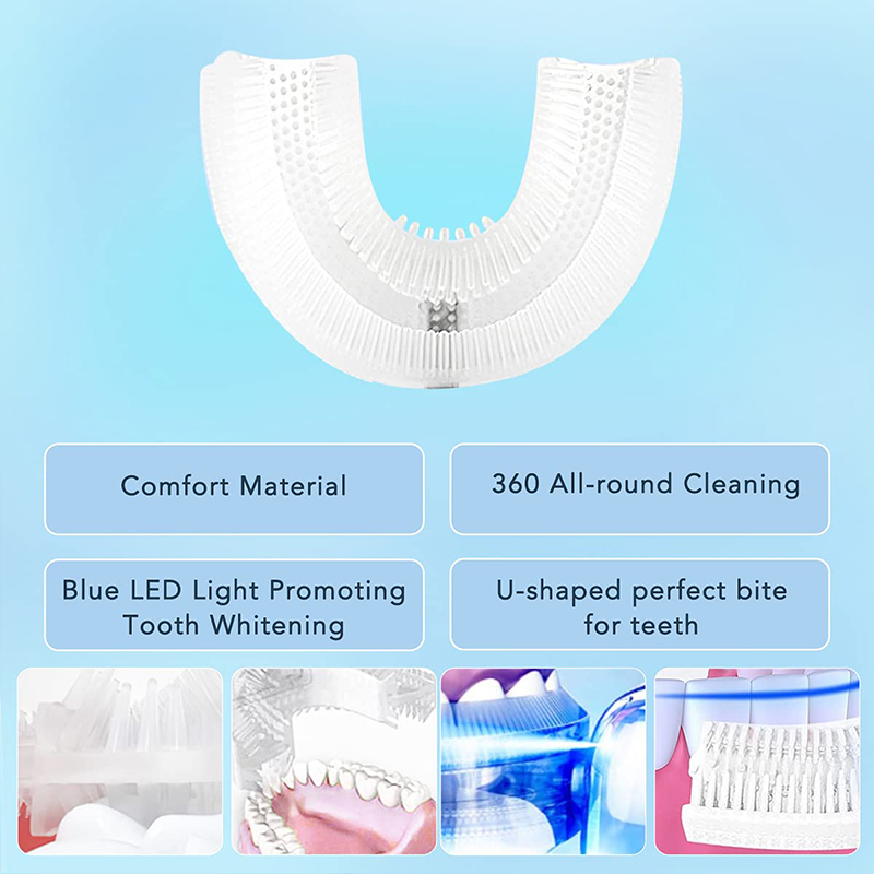 Luz Recargable en Forma de U p - Teeth Whitening Kit reseña y precio