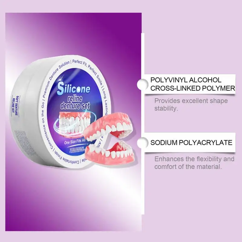 Juego de dentadura postiza de  - Teeth Whitening Kit reseña y precio