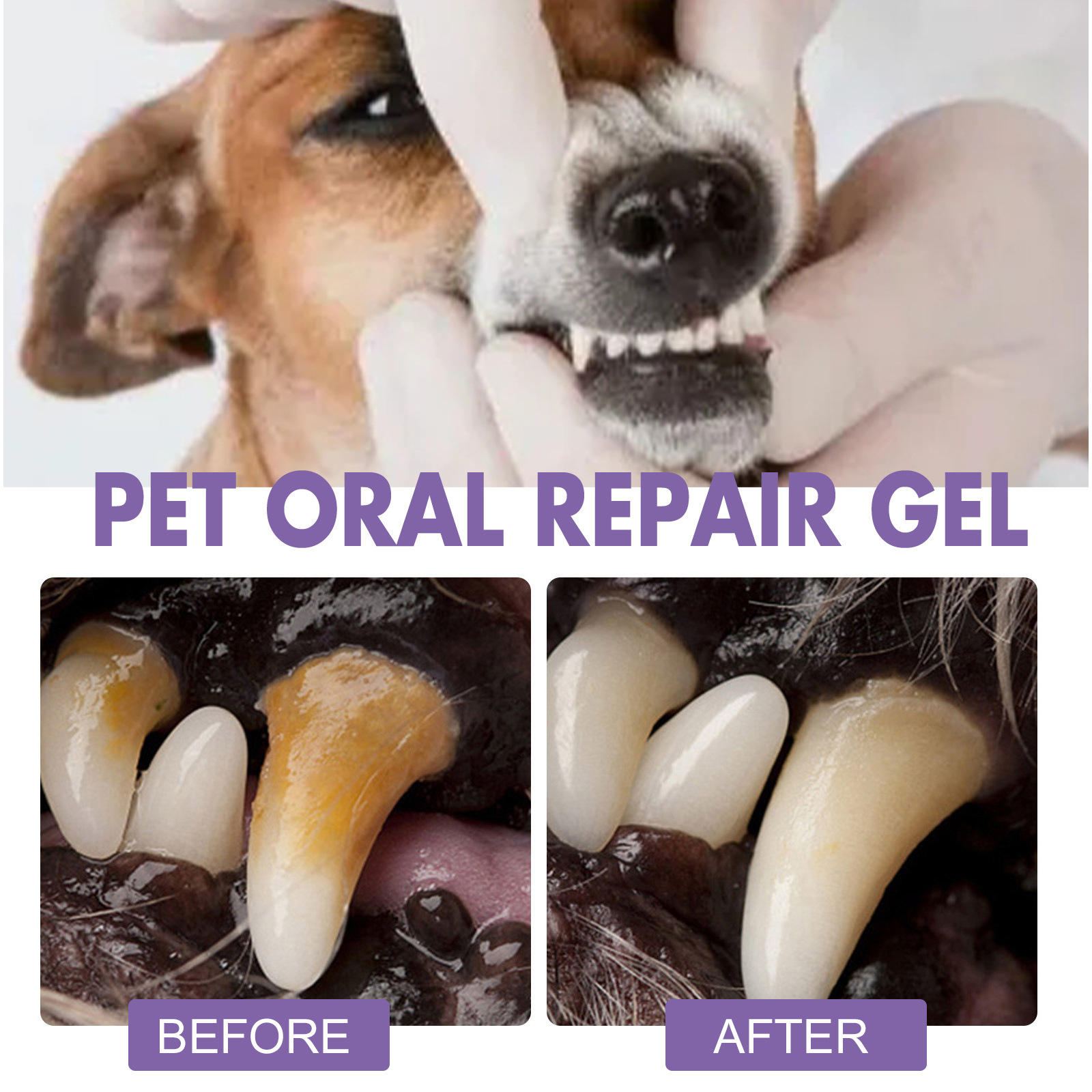 Gel de reparación Oral para ma - Teeth Whitening Results reseña y precio