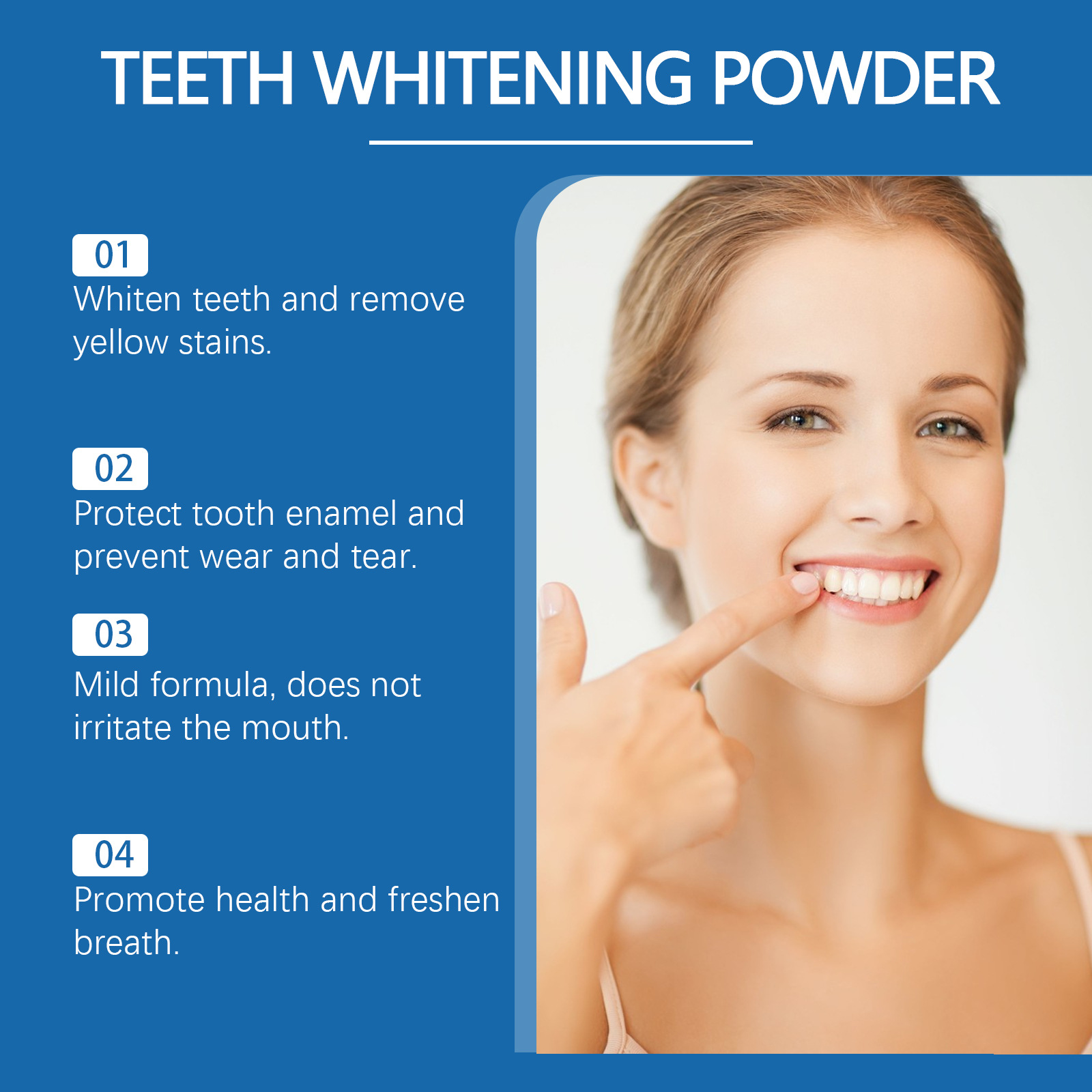 ORALHOE Polvo Blanqueador Dent - Teeth Whitening Filter reseña y precio