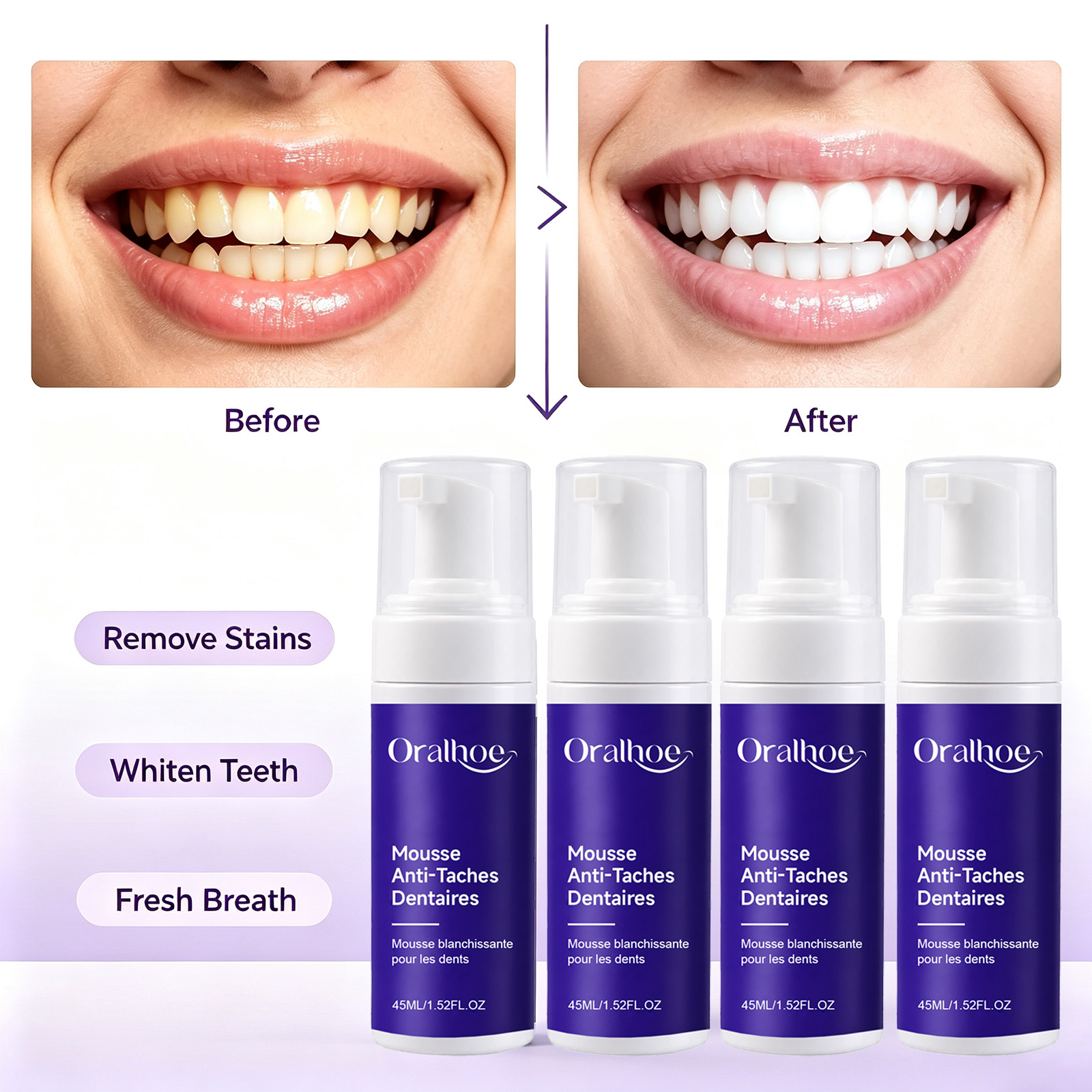 Pasta Dental Blanqueadora con  - Teeth Whitening Routine reseña y precio
