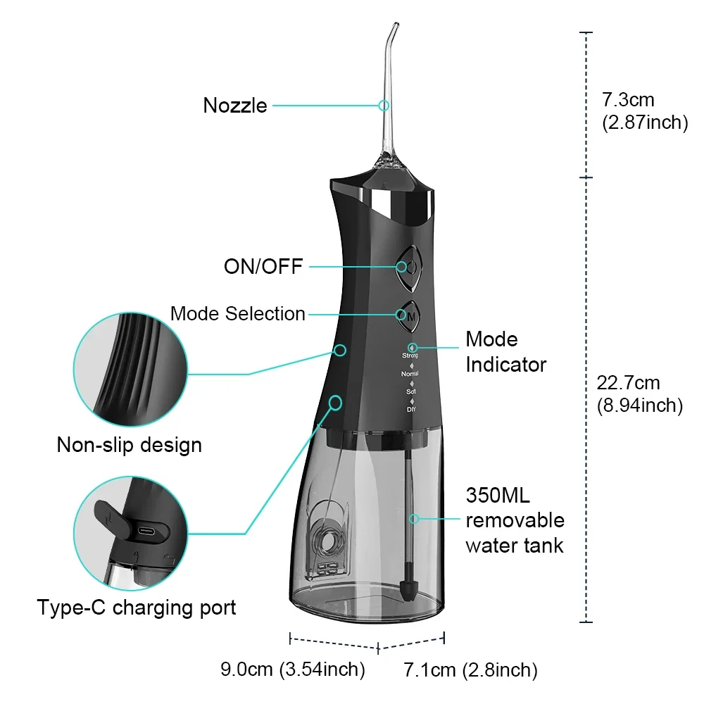Irrigador Bucal Portátil Recar - Teeth Whitening Products reseña y precio