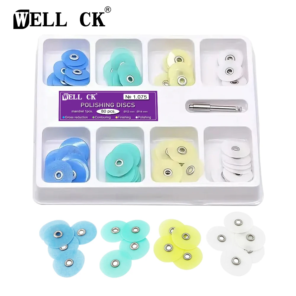 WELLCK-discos de Pulido Dental - Teeth Whitening Uk reseña y precio