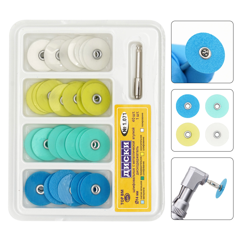 40 unids/caja discos de Pulido - Teeth Whitening Uk reseña y precio